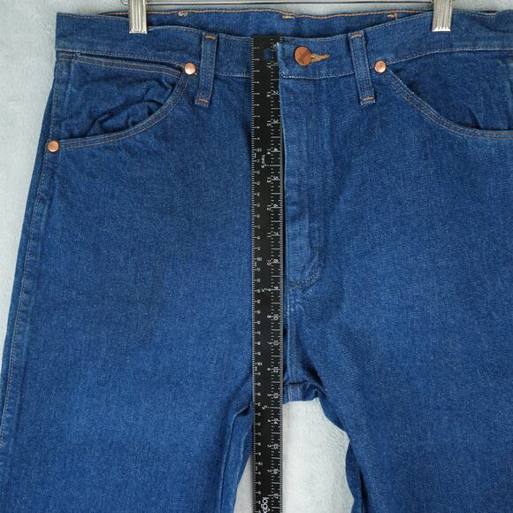 Wrangler Jeans Mens 33x36 Cowboy Cut Orignal Fir Rodeo Western 13MWZPW 32x31 - Picture 9 of 10